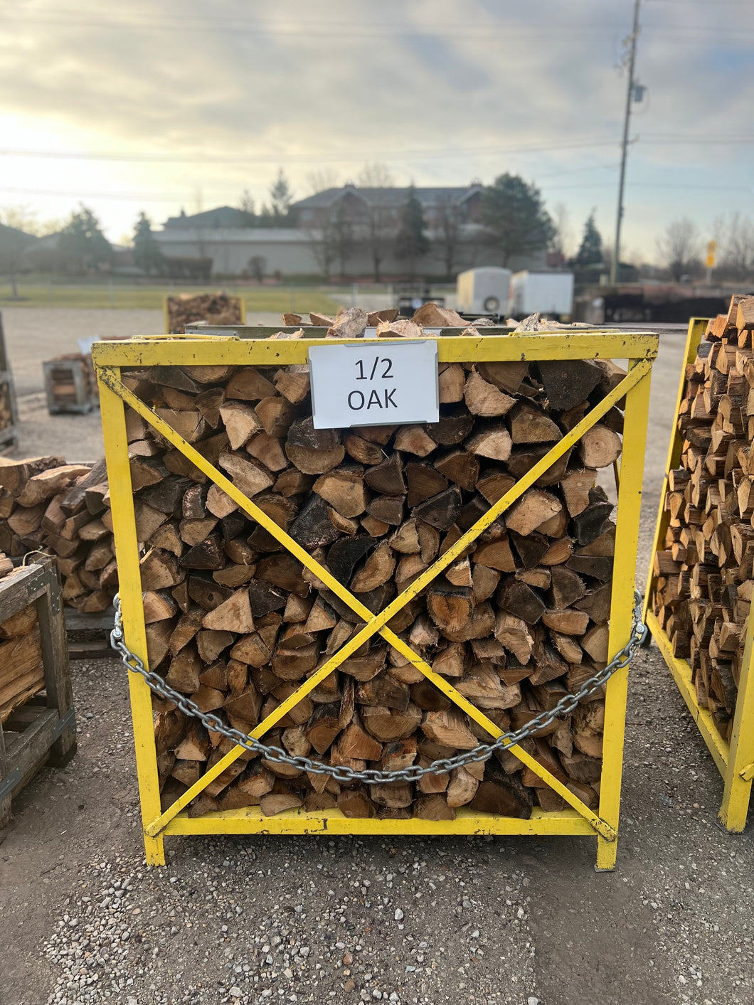 DEPOSIT FOR 1/2 FACECORD OF OAK FIREWOOD (RACK NOT INCLUDED)